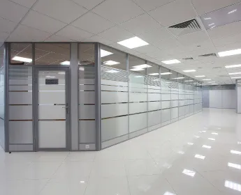 Установка офисных перегородок