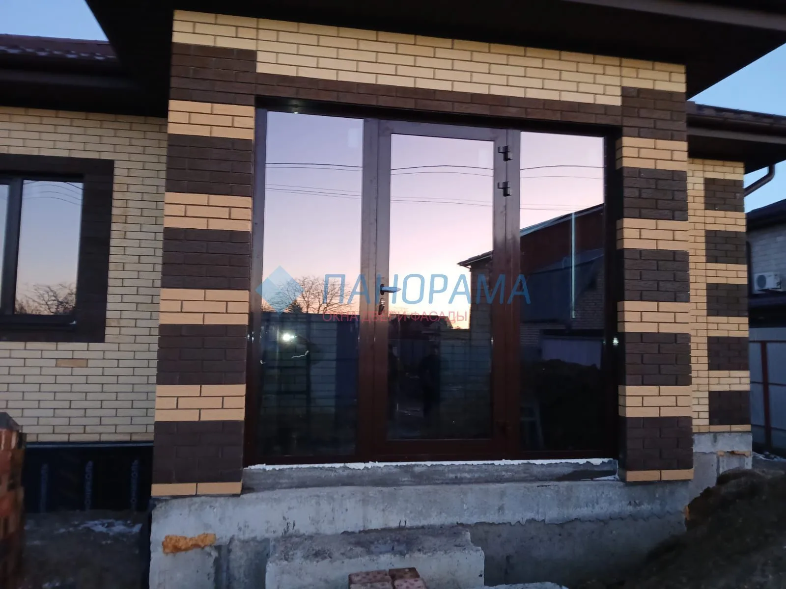 Остекление частного дома